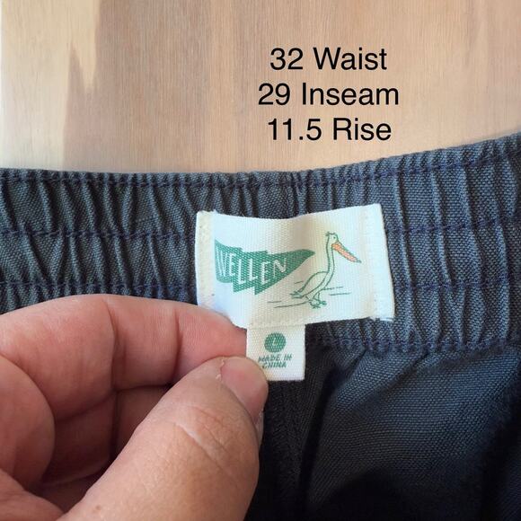 Wellen Pants Large Dark Gray Minimalist Chino Jogger New York Streetawear - Picture 5 of 9